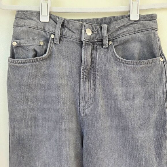 ANTHROPOLOGIE PILCRO The Austyn High Rise Wide Leg Cuffed Jean 26 - Picture 3 of 7